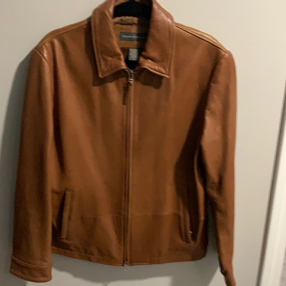 Men's leather jacket